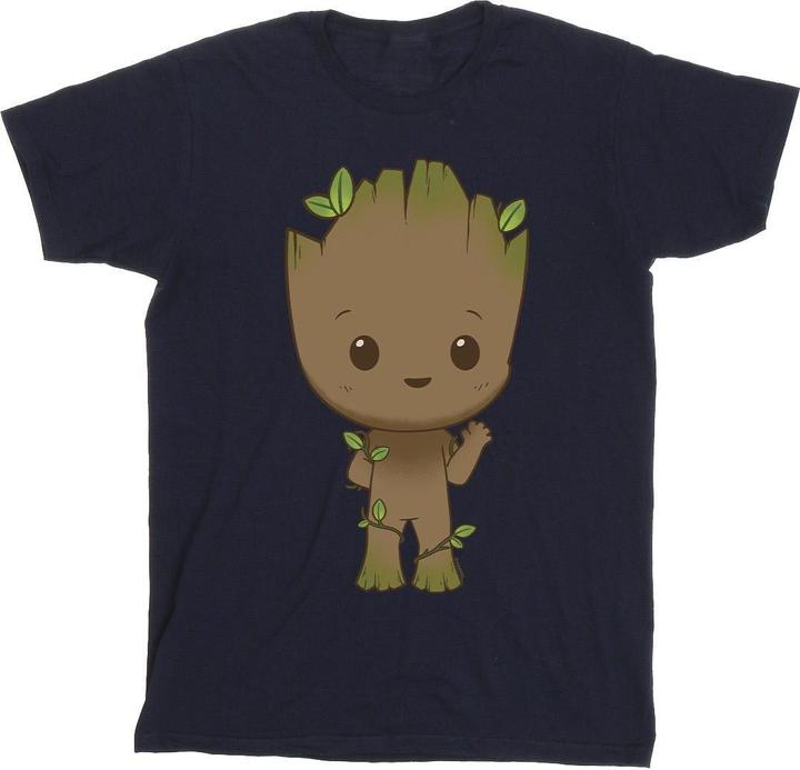 Produktbild I Am Groot Chibi Wave Pose TShirt (XL)