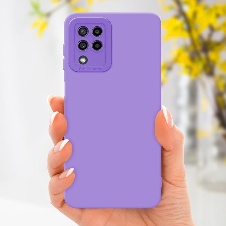 Actual product image Cadorabo Case for Samsung Galaxy M22 / M32 4G in TPU Fluid LM162 Style (Samsung Galaxy M22, Samsung Galaxy A32)