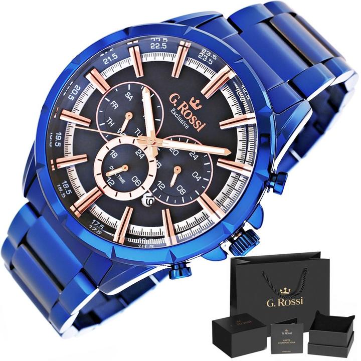 Produktbild Gino Rossi watch G. Rossi men's watch Exclusive TIRAZ - 13605B-6F3