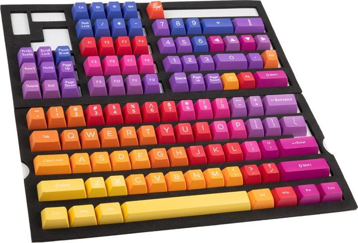 Actual product image Ducky Afterglow ABS Double-Shot