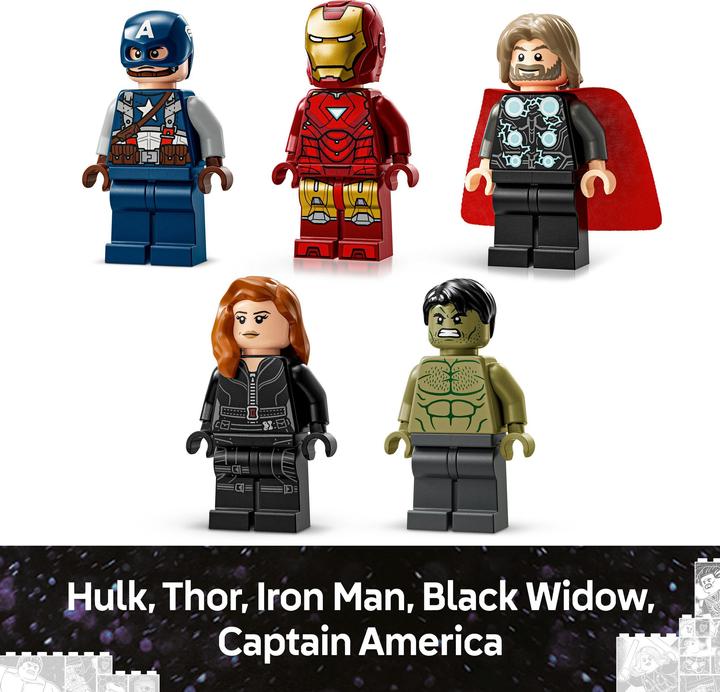 Produktbild LEGO Logo & Minifiguren (76313, LEGO Marvel)