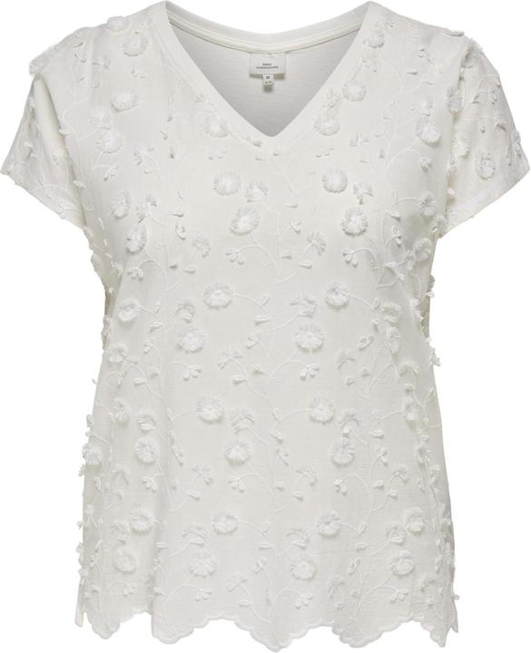 Produktbild Only Normal geschnitten V-Ausschnitt Curve Top Top (54)
