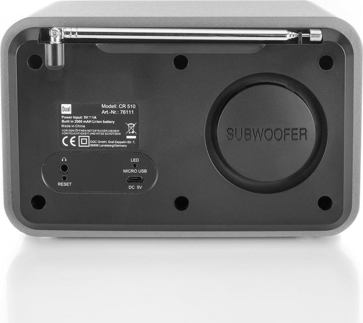Actual product image Dual CR 510 (DAB+, Bluetooth, Wi-Fi)