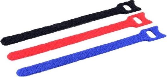 Hama Attaches de câbles en velcro, 12 pièces (Serre-câbles velcro, 145 mm, 12 pcs)