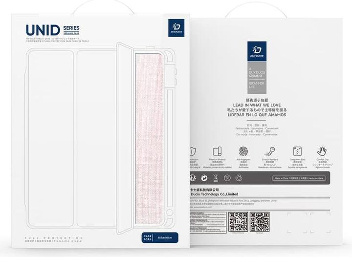Immagine prodotto Dux Ducis Copertina per libri in pelle della serie Unid (Galaxy Tab S6 Lite (2022))