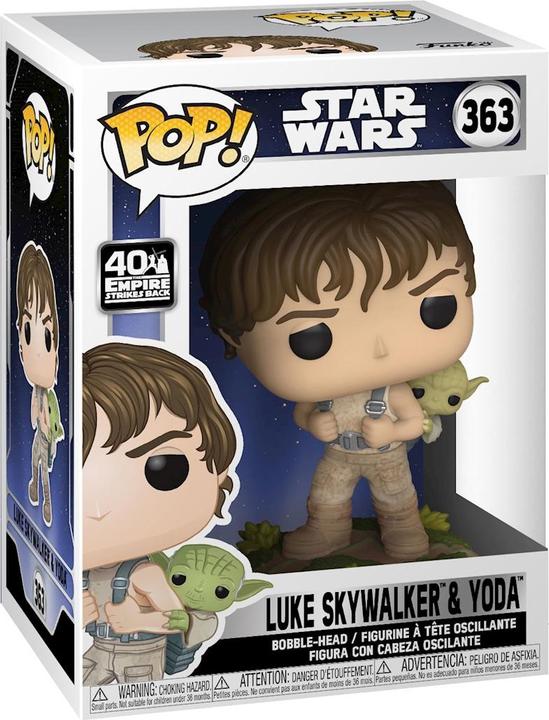 Actual product image Funko POP! - Star Wars: Training Luke with Yoda