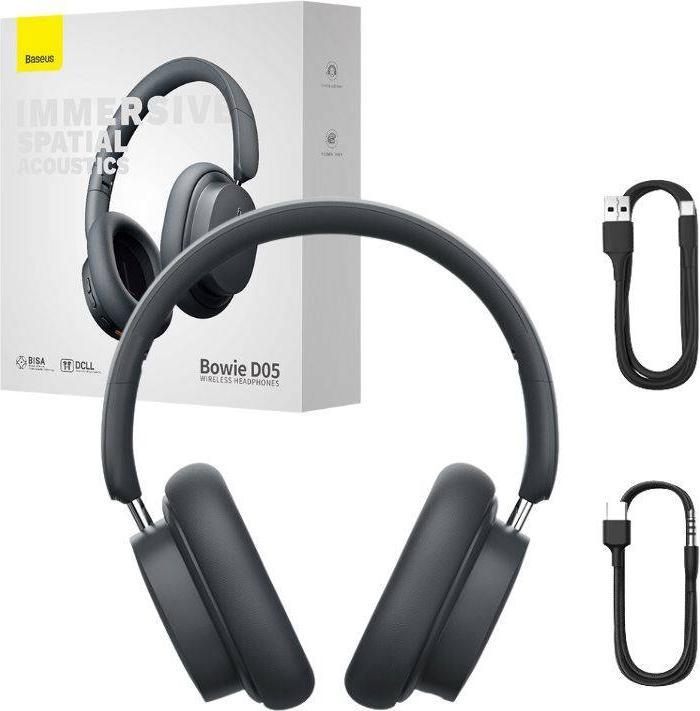 Actual product image Baseus Bowie D05 (ANC, 70 h, Wireless, Cable)