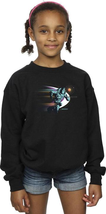 Actual product image Disney Girls Lightyear Running Buzz Sweatshirt (116)