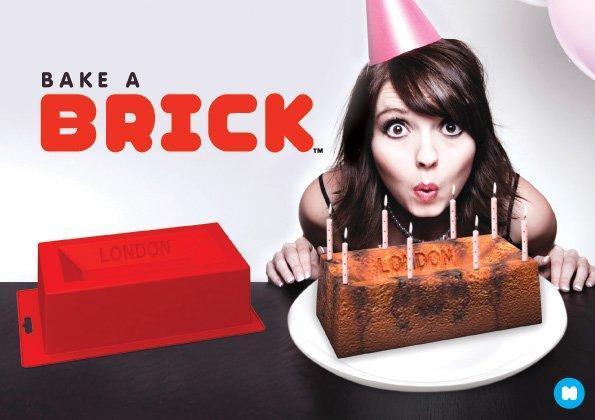 Actual product image Mustard Bake A Brick (22 cm)