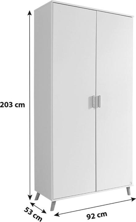 Actual product image Xora Falun-201 (92 x 53 x 203 cm)