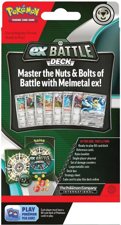 Immagine prodotto Pokémon Battle Deck Melmetal ex - EN, assortiert (Inglese, Ponte)