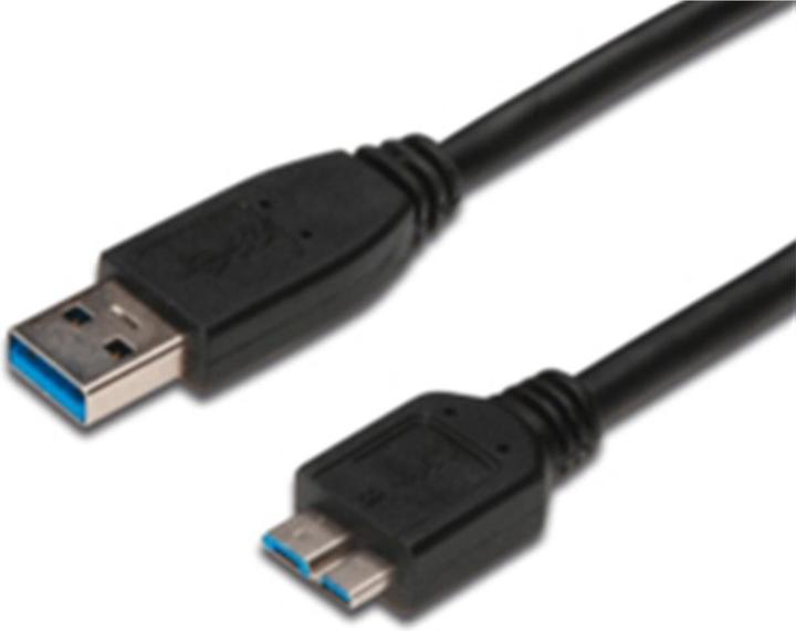 Productafbeelding M-Cab USB-kabel USB type A (M) naar micro USB type B (M) (1 m, USB 3.2 Gen 1)