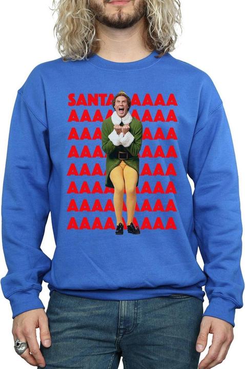 Produktbild Elf Buddy Santa Scream Sweatshirt (M)