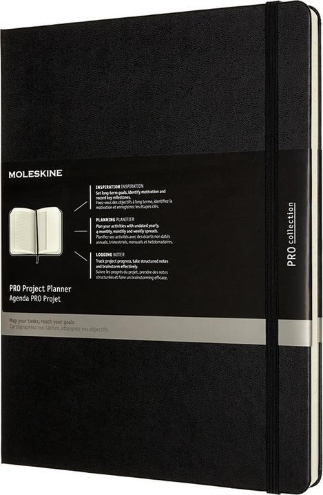 Produktbild Moleskine Pro Projekt (19 x 25 cm, Liniert, Harter Einband)