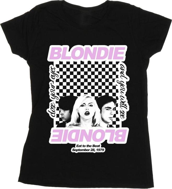 Image du produit Blondie - T-shirt CHECKED EAT TO THE BEAT - Femme (XXL)