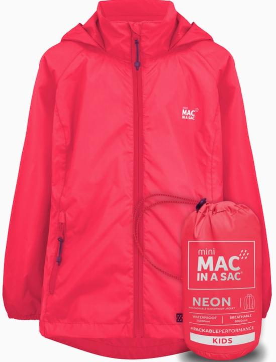 Immagine prodotto Mac in a Sac giacca antipioggia kids NEON (110)
