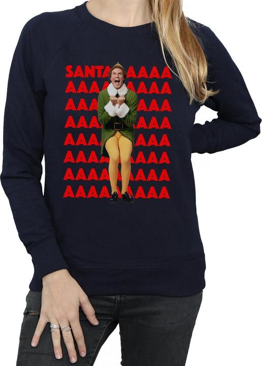 Immagine prodotto Elf Buddy Santa Scream Felpa Donna (S)