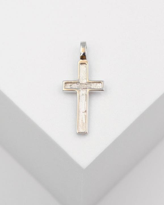 Produktbild Muau Kreuz (750/18K Weissgold)