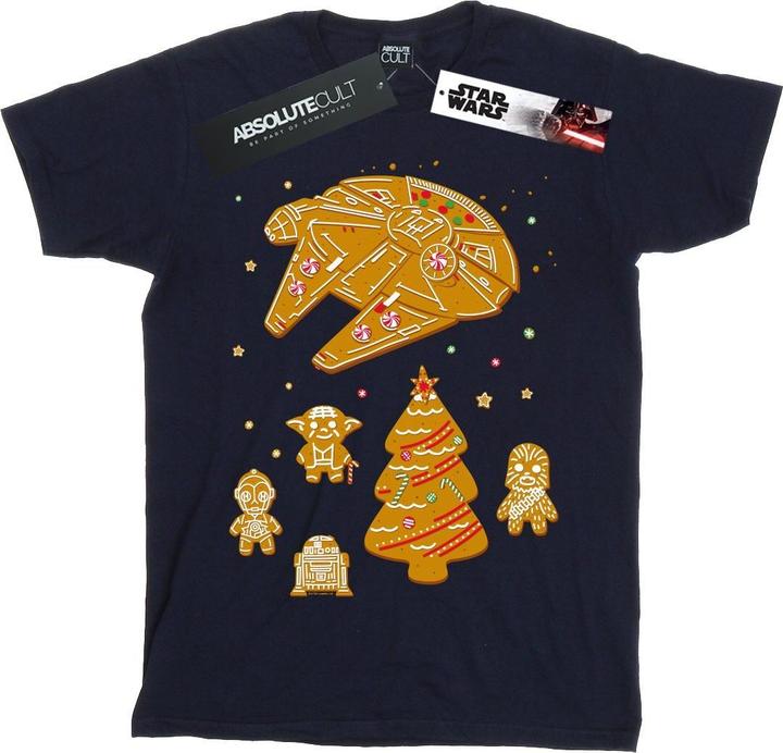 Actual product image Star Wars Boys Gingerbread Rebels T-Shirt (140, 146)