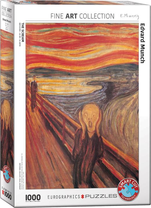 Immagine prodotto Eurographics L'urlo di Edvard Munch (1000 pezzi)