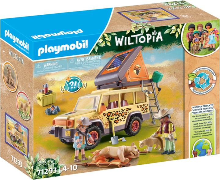 Image du produit Playmobil Wiltopia - En 4x4 chez les lions (71293, Playmobil Wiltopia)