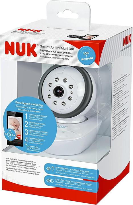 Produktbild NUK Smart Control Multi 310 (Babyphone mit Kamera, 300 m)