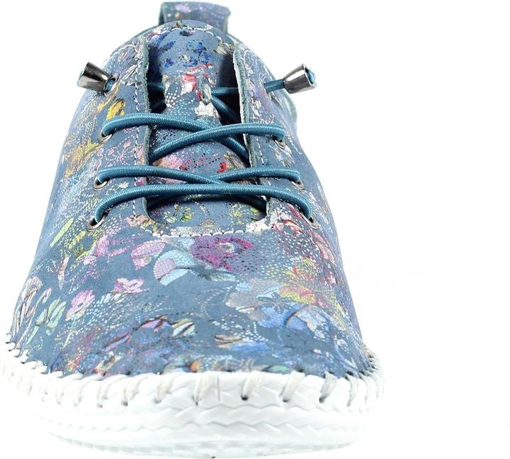 Actual product image Lunar Exbury Floral Leather Canvas Shoes (37)