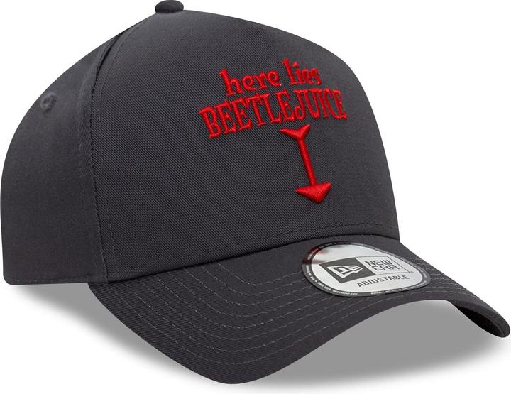 Produktbild New Era A-Frame Snapback Cap - HERE Beetlejuice charcoal (One Size)
