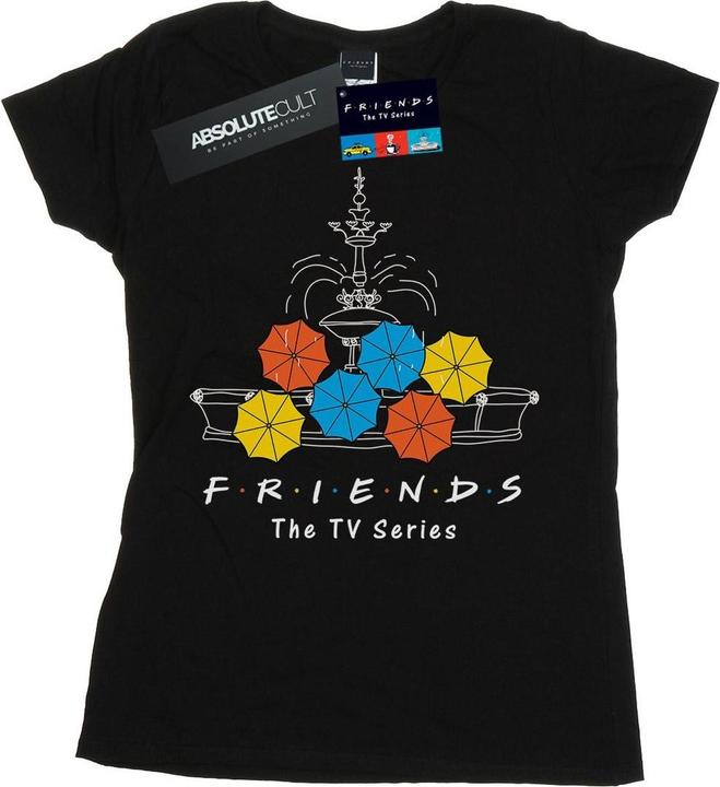 Immagine prodotto Friends Fountain And Umbrellas Maglietta Donna (S)