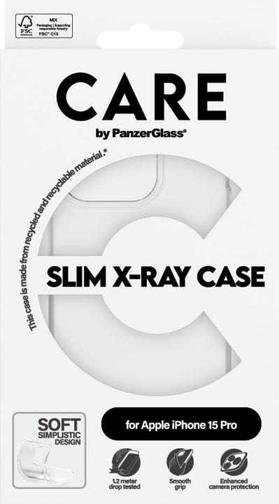 Actual product image Care Fashion X-Ray Soft (Apple iPhone 15 Pro)