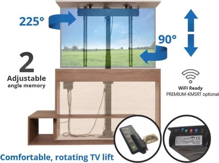 Immagine prodotto Xantron PREMIUM-K1-RotoLift (Universale, 55", 50 kg)