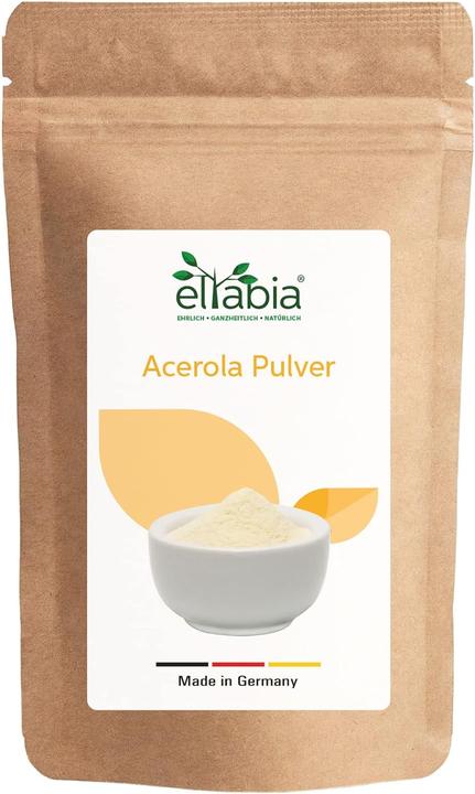 Image du produit Eltabia Poudre d'acérola hautement dosée avec 25% de vitamine C (Poudre, 200 g)