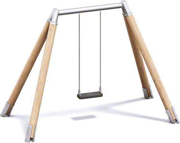 Image du produit Playparc Balançoire simple bois/métal