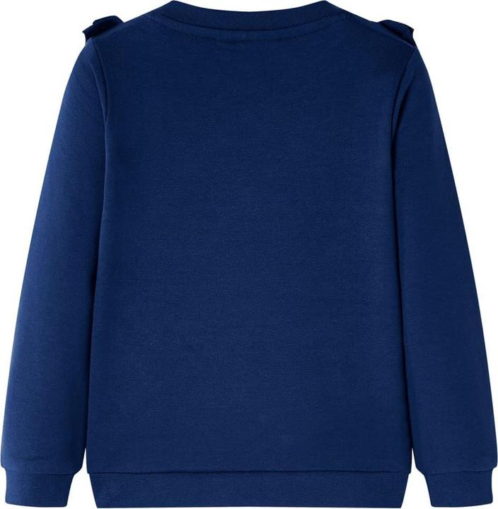 Immagine prodotto VidaXL Felpa da bambino blu navy 128,Materiale: 95 % cotone. 5 (128)