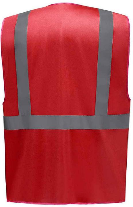 Actual product image Yoko Unisex Adult Executive Hi-Vis Waistcoat (L)
