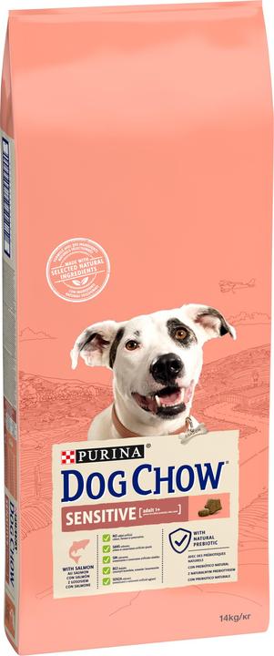 Image du produit Purina DOG CHOW Sensitive avec saumon su lašiša 14kg (Senior, 1 pcs, 14000 g)