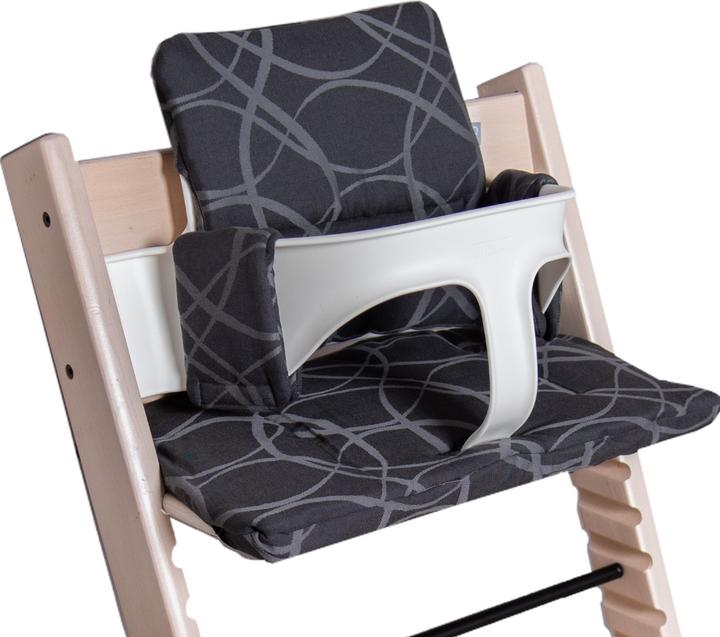 Actual product image Hoppediz Seat cushion high chair set 2 pieces
