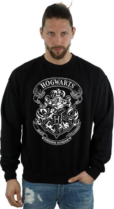 Immagine prodotto Felpa uomo in cotone con stemma di Hogwarts (M)
