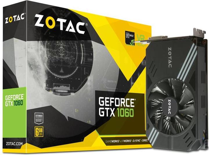 Produktbild Zotac GeForce GTX 1060 Mini (6 GB)