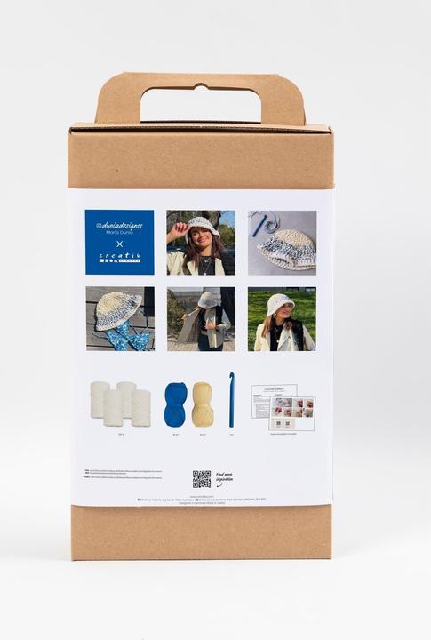 Immagine prodotto Creativ Company Kit Artigianato - Uncinetto - Cappello a secchiello (977646)