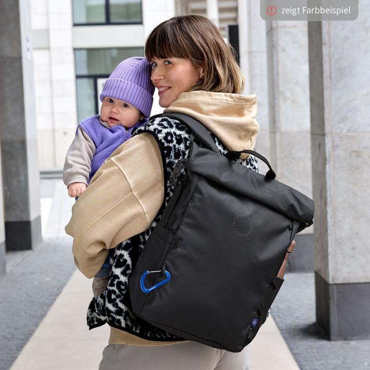 Actual product image Lässig Wickeltaschen & Wickelrucksäcke Wickelrucksack Outdoor Rolltop Backpack -