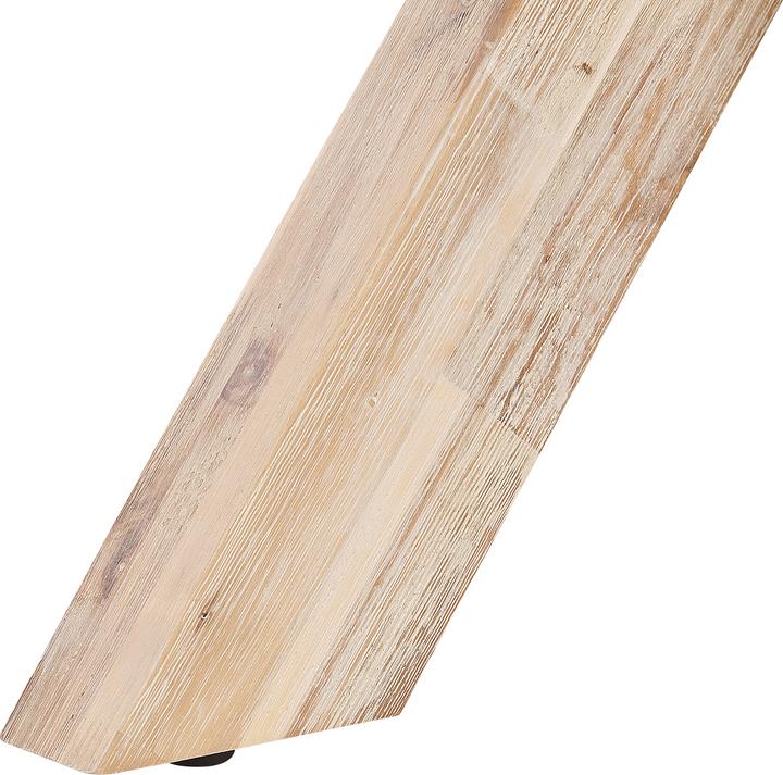 Produktbild Beliani Gartenmöbel Set Faserzement grau 4-Sitzer 5-teilig Tisch ⌀ 90 cm OLBIA (90 cm)