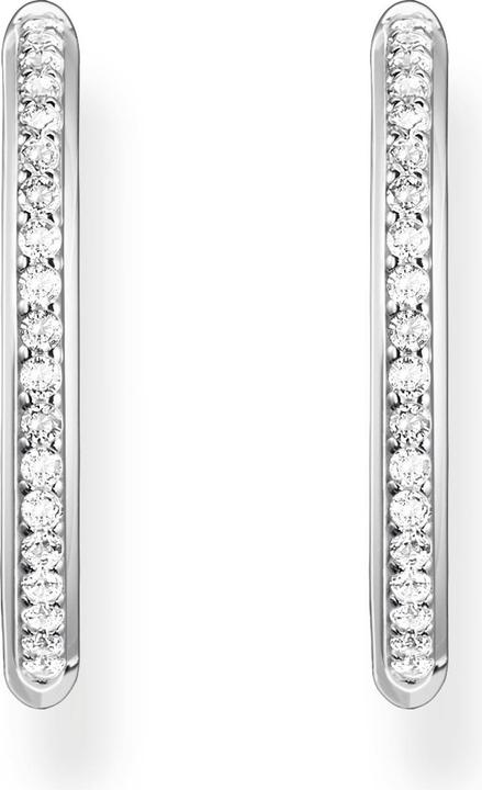 Produktbild Thomas Sabo Creolen Weisse Steine Pavé Silber (925er Silber)