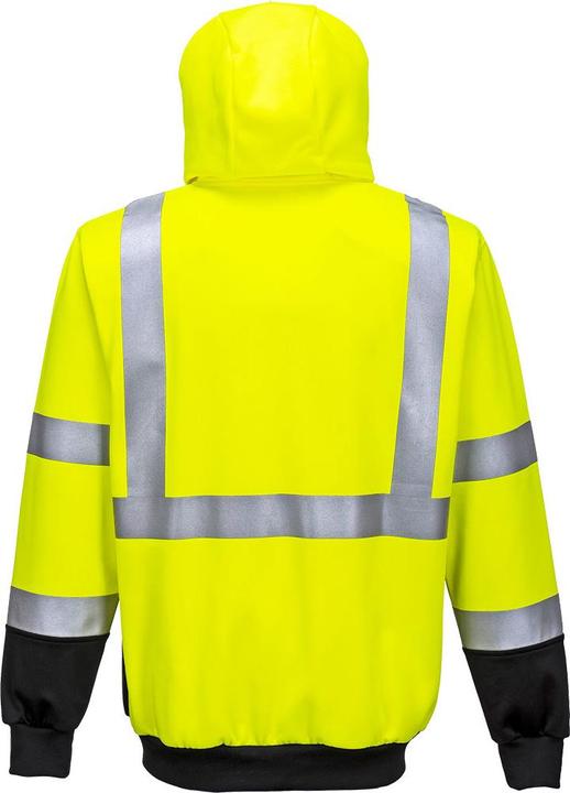 Produktbild Portwest Hoodie mit durchgehendem Reissverschluss Signalkleidung (XXL)
