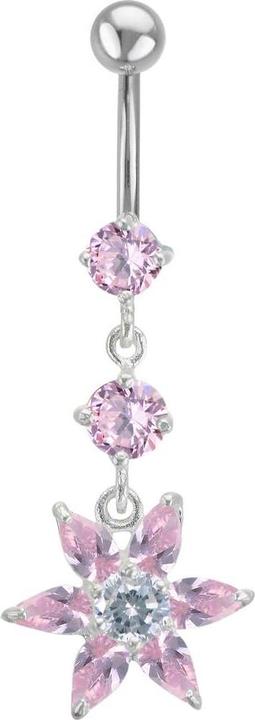 Immagine prodotto Bijouteria Piercing ventre (Acciaio inossidabile, Argento 925, Zirconia)
