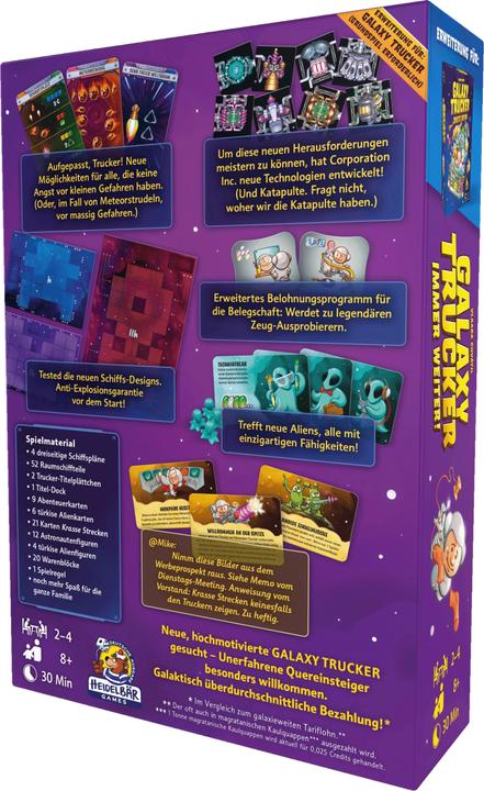 Produktbild Czech games edition CZ118 - Galaxy Trucker 2nd Edition: Immer weiter!, Brettspiel, für 2-4 Spieler (DE-Erweiterung) (Deutsch)