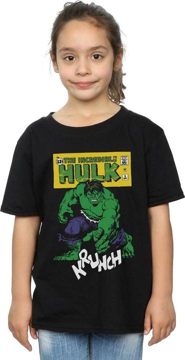 Actual product image Girls Hulk Krunch Cotton T-Shirt (116)