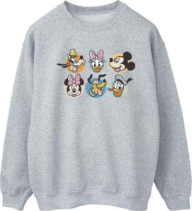 Disney Mickey Mouse And Friends Faces Sweatshirt (XXL)