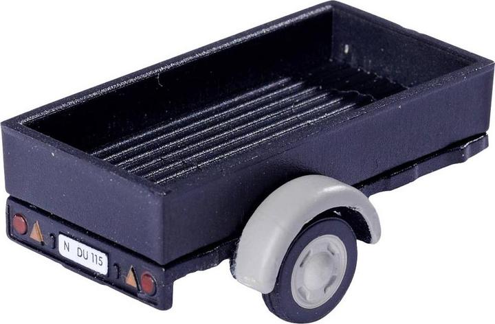 Actual product image Carson Modellsport 1:87 Platform trailer w. trailer hitch. 1:87 Trailer