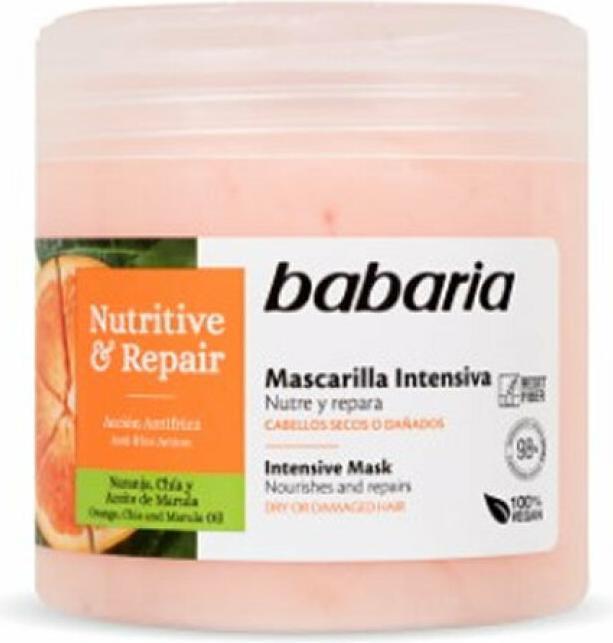 Actual product image Babaria Intensive Nutritive & Repair Mask 400ml (400 ml)